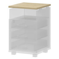 Топ к приставной тумбе НТ-320 Аргентум НТ-320/45 Баттл Рок